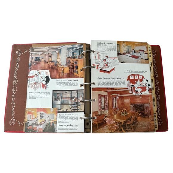 Betty Crocker Picture Cookbook 1950 1st Edition 9th Print Vintage HC Recipes - Picture 5 of 11